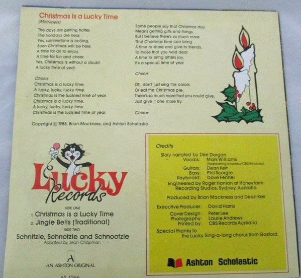 No Artist : Christmas Is A Lucky Time (7")