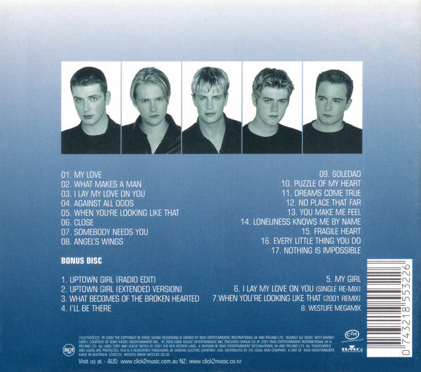 Westlife : Coast To Coast (CD, Album + CD + Ltd)