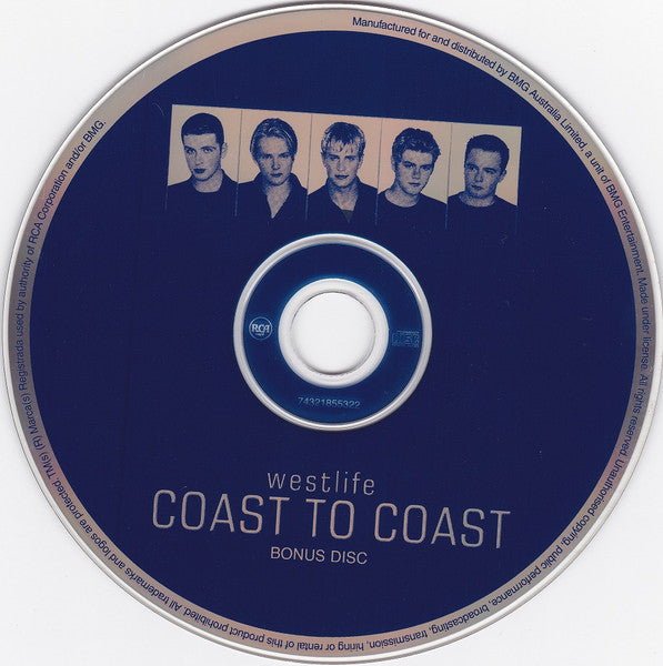 Westlife : Coast To Coast (CD, Album + CD + Ltd)