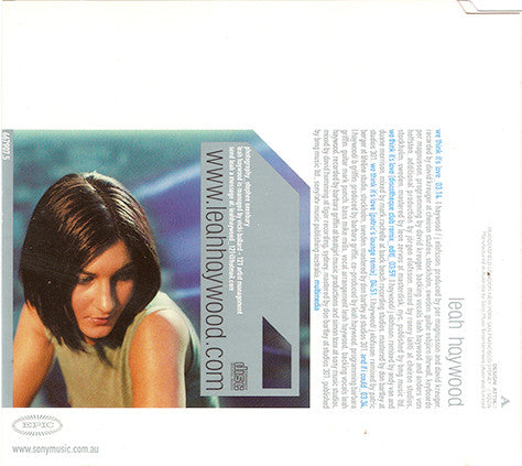 Leah Haywood : We Think It's Love (CD, Single, Enh)