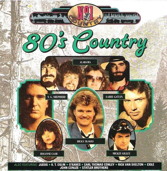 Various : Number 1 Country - 80's Country (CD, Comp)