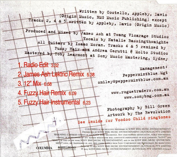 Rogue Traders : Voodoo Child (CD, Maxi)