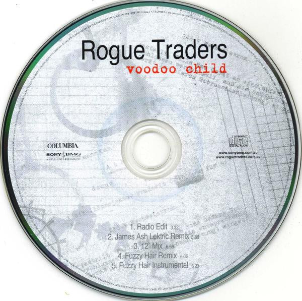 Rogue Traders : Voodoo Child (CD, Maxi)