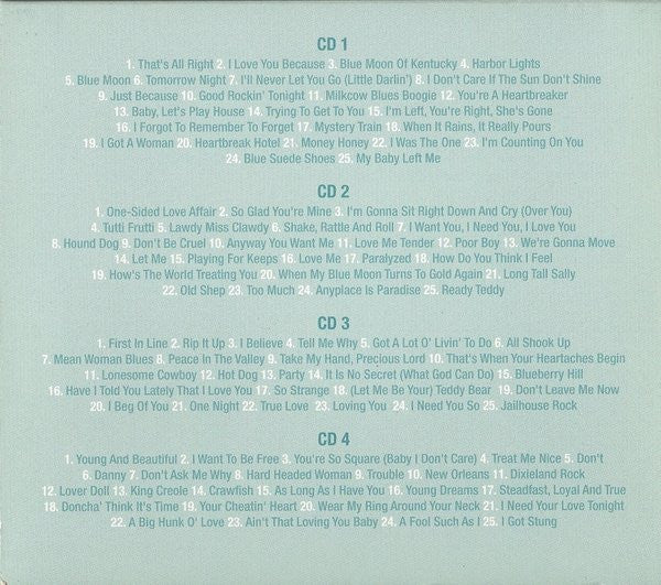 Elvis Presley : Elvis In The 50's (4xCD, Comp)