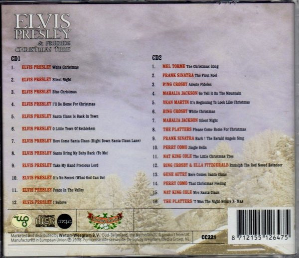 Various : Elvis Presley & Friends - Christmas Time (2xCD, Comp)