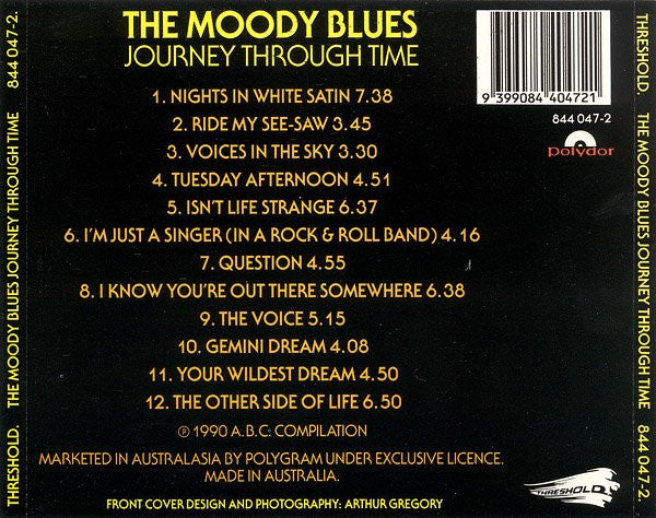 The Moody Blues : Journey Through Time (CD, Comp)