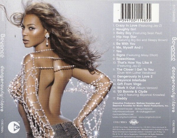 Beyoncé - Dangerously retailer in Love Vinyl