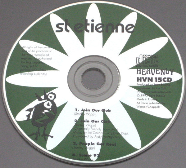 St Etienne* : Join Our Club / People Get Real (CD, Single)