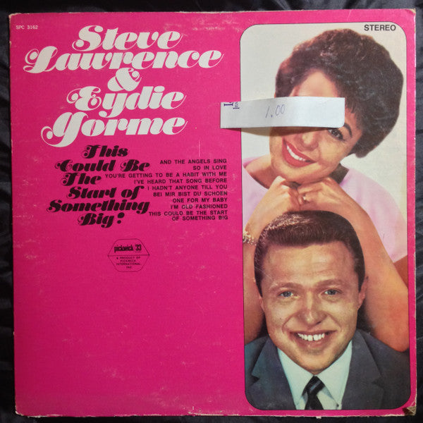 Steve Lawrence & Eydie Gormé* : This Could Be The Start Of Something Big (LP, Album, RE)