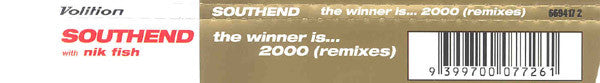 South End With Nik Fish : The Winner Is... 2000 (Remixes) (CD, Maxi)