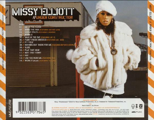 Missy Elliott : Under Construction (CD, Album + CD, Enh + Ltd)