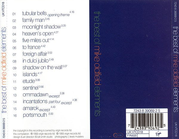 Mike Oldfield : The Best Of Mike Oldfield: Elements (CD, Comp, RM)
