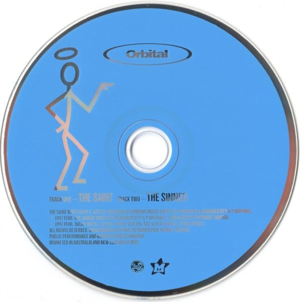 Orbital : The Saint (CD, Single)
