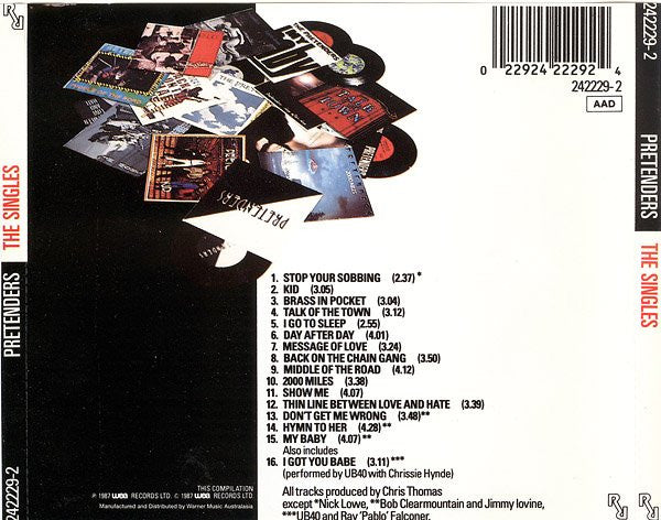 Pretenders* : The Singles (CD, Comp, RE)