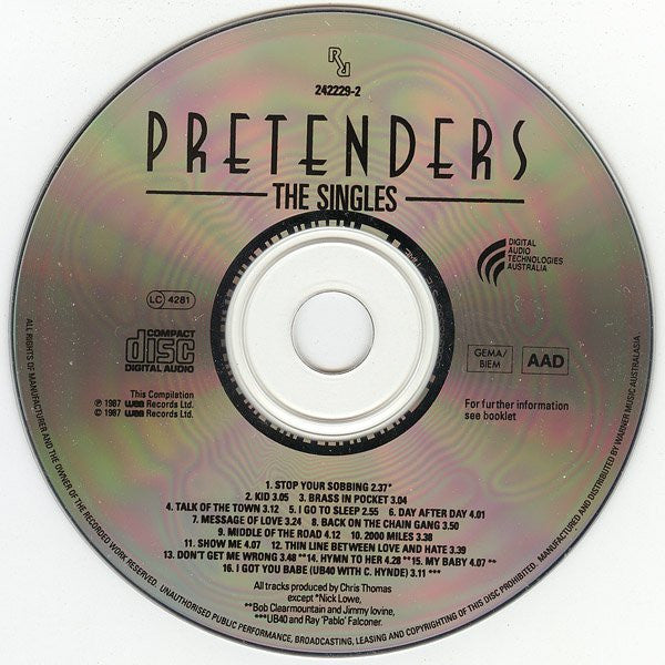 Pretenders* : The Singles (CD, Comp, RE)