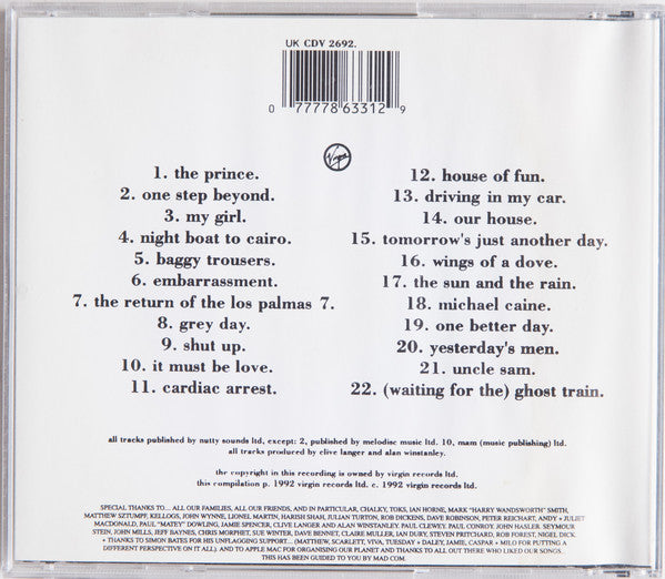 Madness : Divine Madness (CD, Comp, RE)