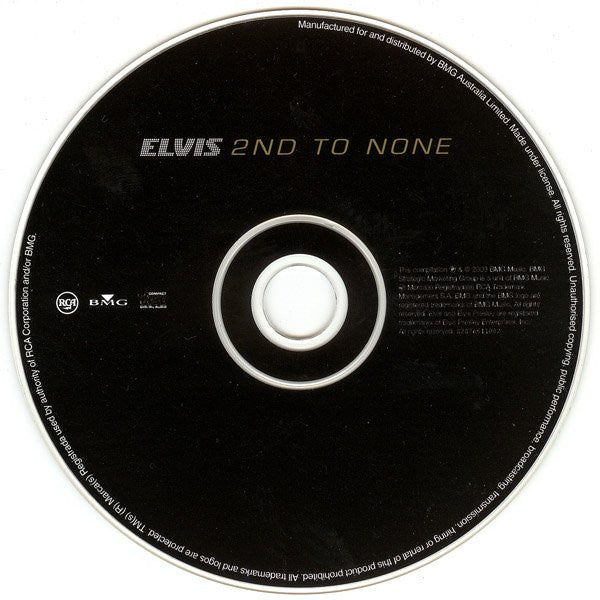 Elvis Presley : Elvis 2nd To None (CD, Comp)