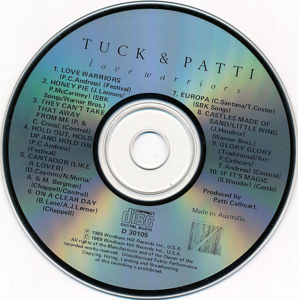 Tuck & Patti : Love Warriors (CD)