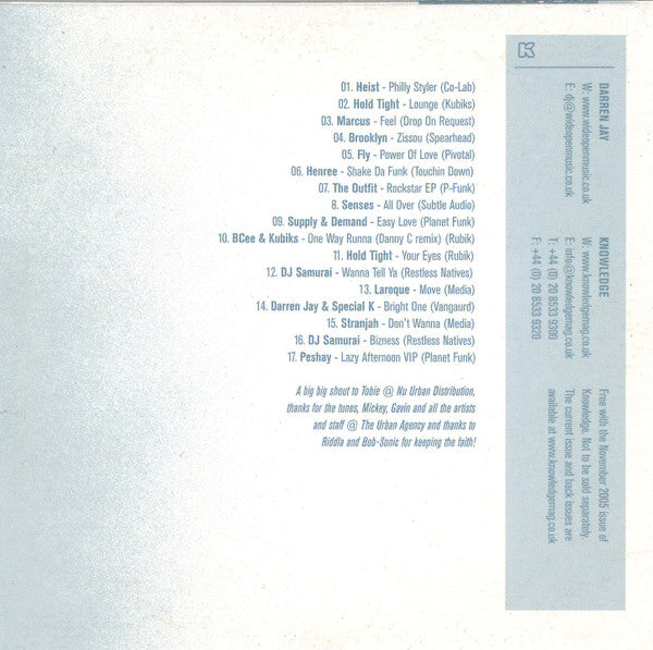 Darren Jay : Different Strokes (CD, Comp, Mixed)