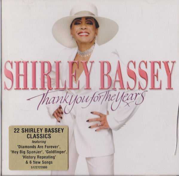 Shirley Bassey : Thank You For The Years  (CD, Comp)
