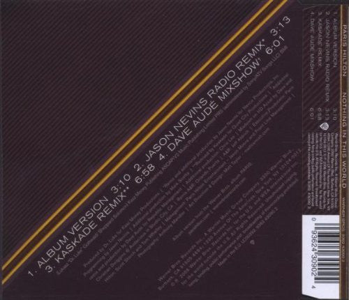 Paris* : Nothing In This World (CD, Maxi)
