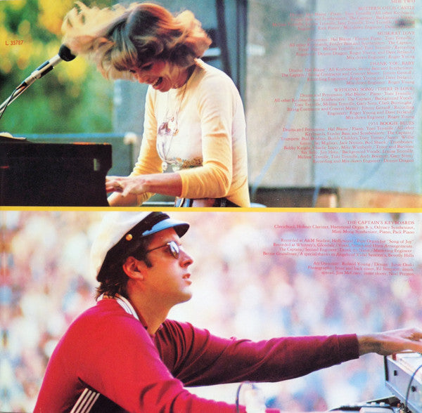 Captain & Tennille* : Song Of Joy (LP, Album, Gat)