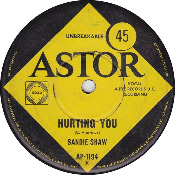 Sandie Shaw : Tomorrow (7", Single)