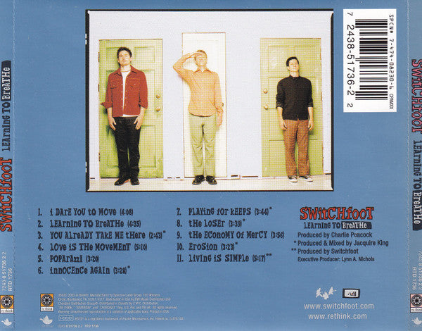 Switchfoot : Learning To Breathe (HDCD, Album)