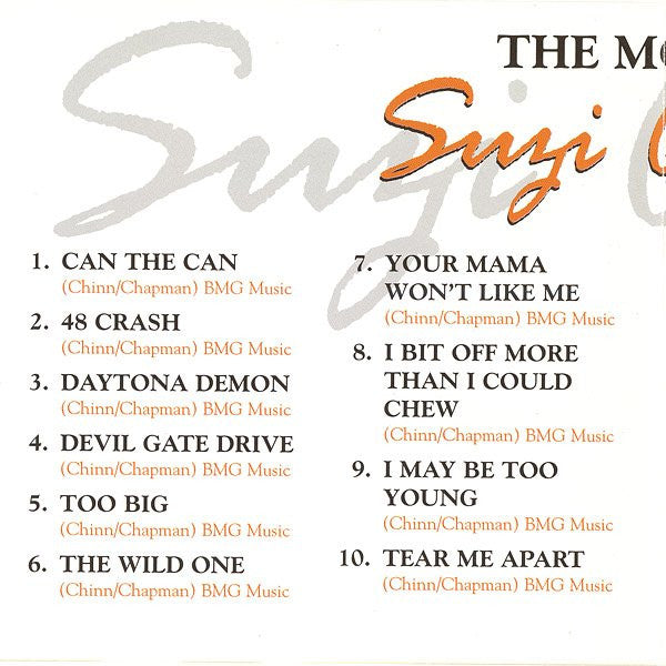 Suzi Quatro : The Most Of (CD, Comp)