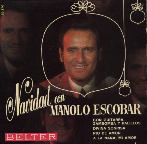 Manolo Escobar : Navidad Con Manolo Escobar (7", EP)