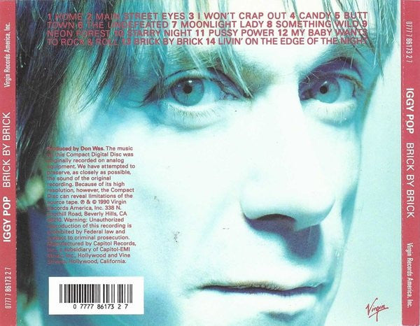 Iggy Pop : Brick By Brick (CD, Album, RE)