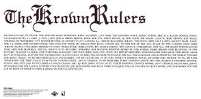 Krown Rulers : Paper Chase (CD, Album, RE)