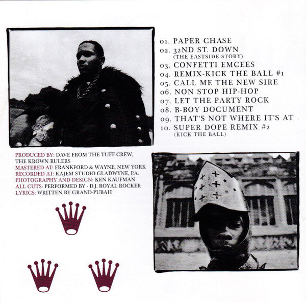 Krown Rulers : Paper Chase (CD, Album, RE)