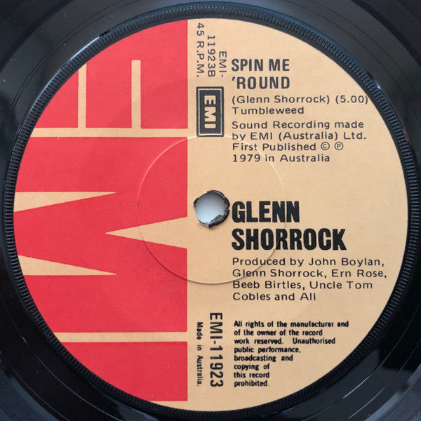 Glenn Shorrock : Dream Lover (7", Single)