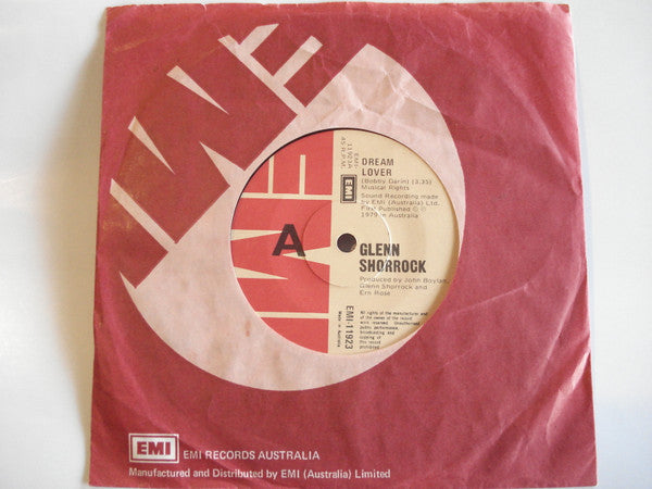 Glenn Shorrock : Dream Lover (7", Single)