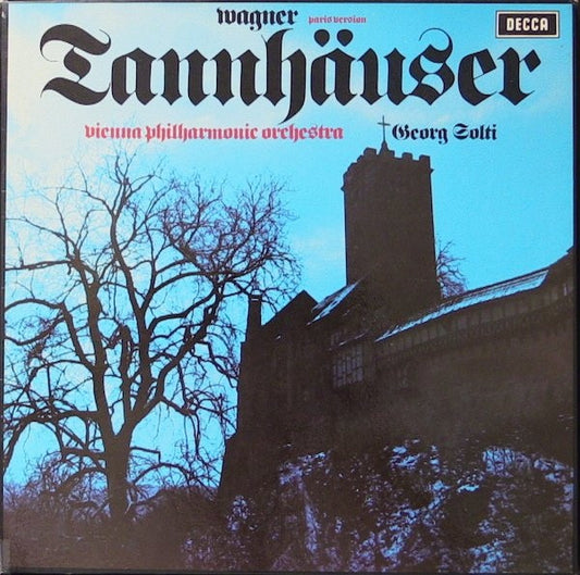 Richard Wagner - Wiener Philharmoniker, Georg Solti : Tannhäuser (Paris Version) (Box + 4xLP)