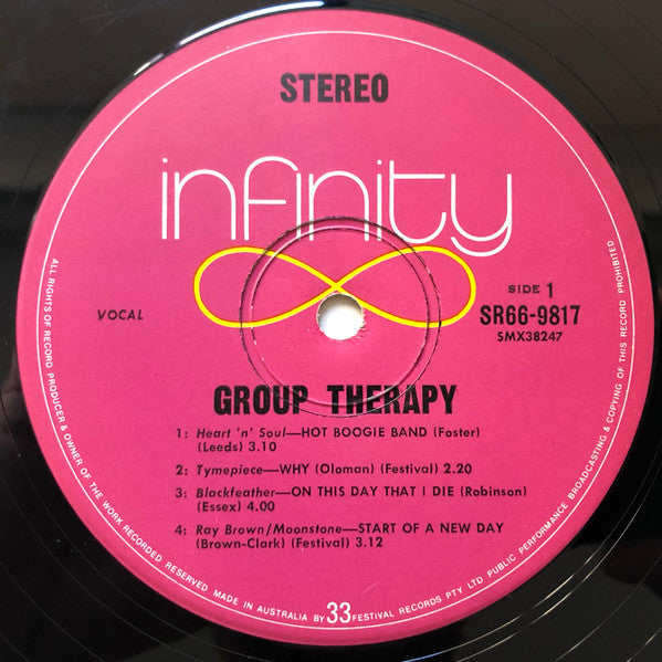 Various : Group Therapy - The Stars Of Infinity (LP, Comp)