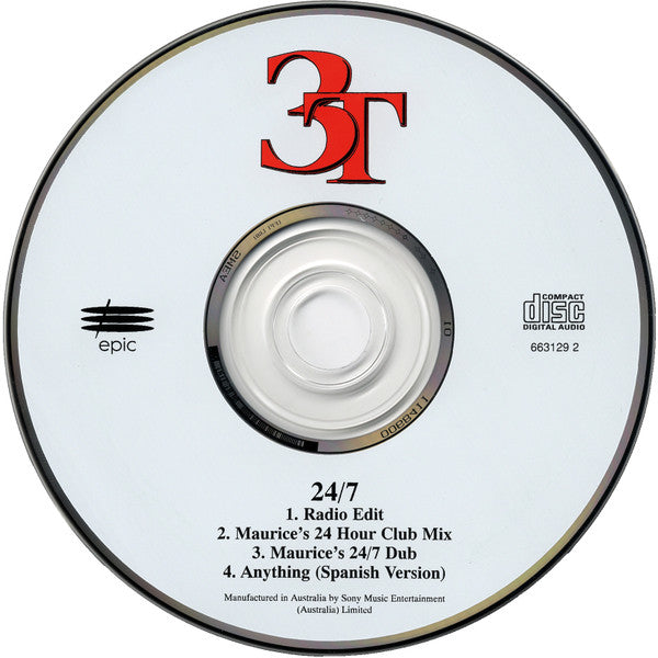 3T : 24/7 (CD, Maxi)