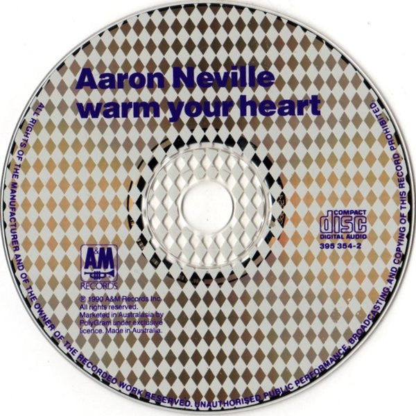 Aaron Neville : Warm Your Heart (CD, Album)