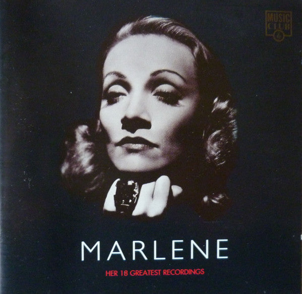 Marlene Dietrich : Marlene - Her 18 Greatest Recordings (CD, Comp, Mono)