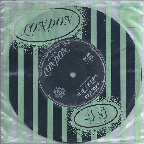 Sandy Nelson : Let There Be Drums (7", Single)
