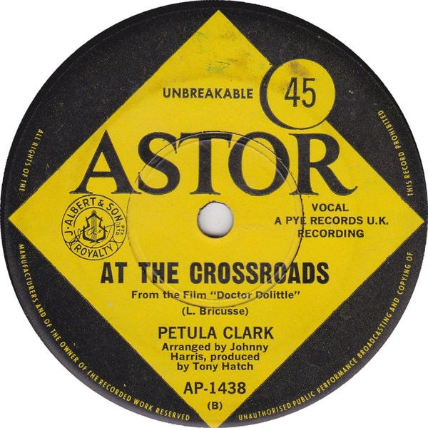 Petula Clark : The Other Man's Grass (Is Always Greener) (7", Single)