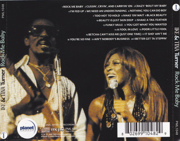 Ike & Tina Turner : Rock Me Baby (CD, Comp)