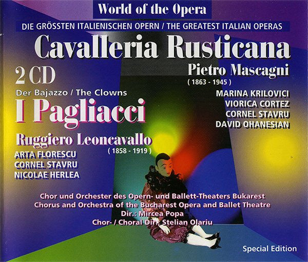 Ruggiero Leoncavallo / Pietro Mascagni : I Pagliacci / Cavalleria Rusticana (2xCD, RE, Spe)