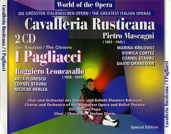 Ruggiero Leoncavallo / Pietro Mascagni : I Pagliacci / Cavalleria Rusticana (2xCD, RE, Spe)