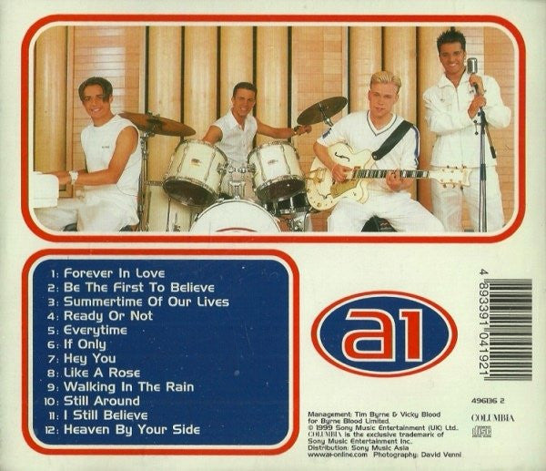 A1 : Here We Come (CD, Album)