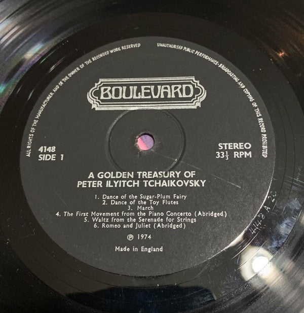 Pyotr Ilyich Tchaikovsky : A Golden Treasury (LP, Comp)