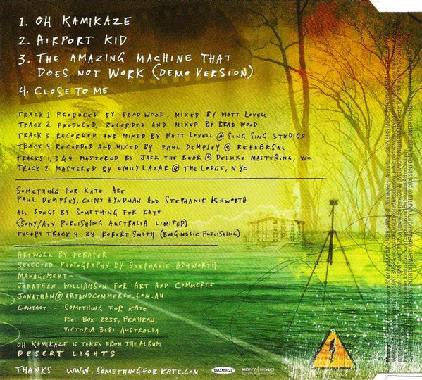Something For Kate : Oh Kamikaze (CD, Single)