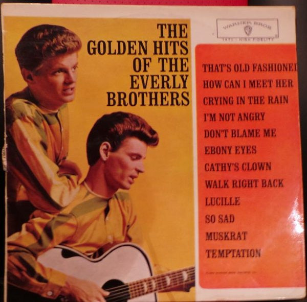 The Everly Brothers* : The Golden Hits Of The Everly Brothers (LP, Comp, Mono, Vit)