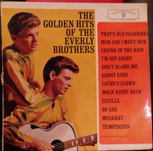 The Everly Brothers* : The Golden Hits Of The Everly Brothers (LP, Comp, Mono, Vit)